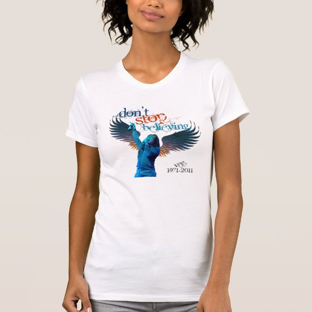 T-shirts O Vee não para de acreditar (Frente)