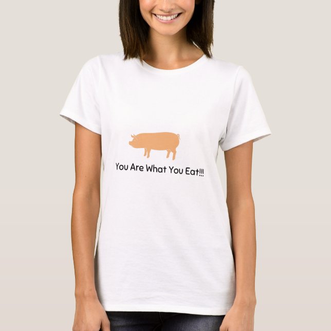 T-shirts O Vegan das mulheres (Frente)