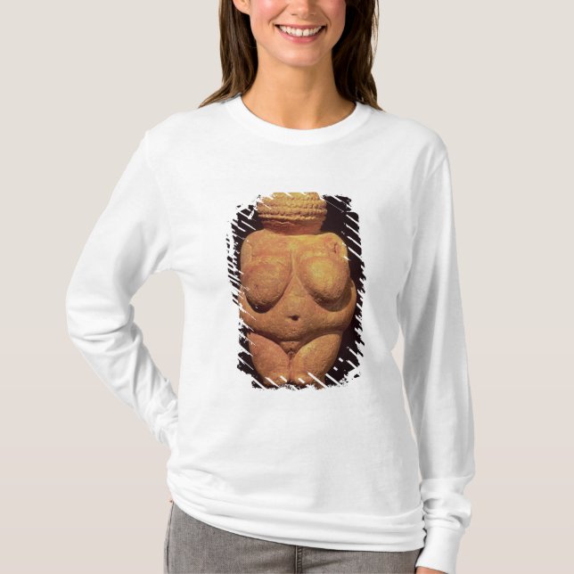 T-shirts O Venus de Willendorf, símbolo de fertilidade (Frente)
