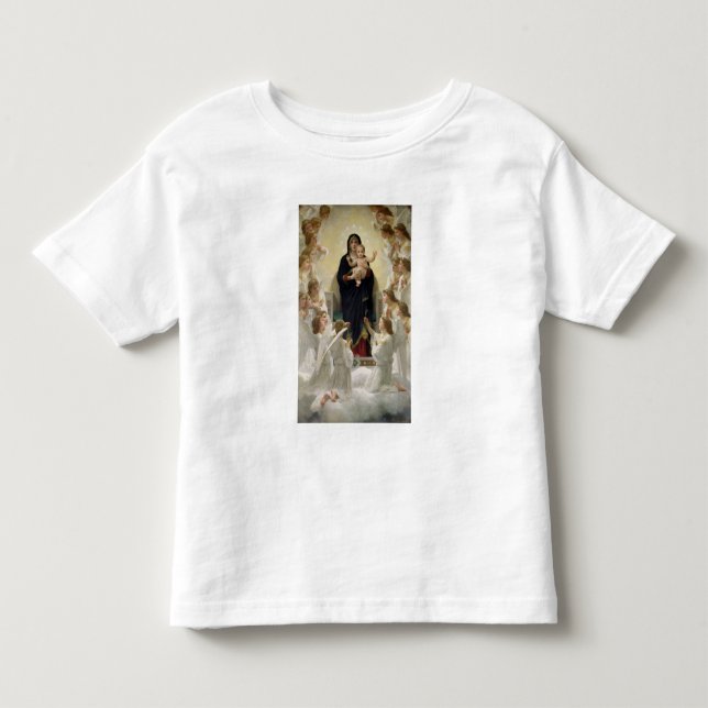 T-shirts O Virgin com Anjo, 1900 (Frente)