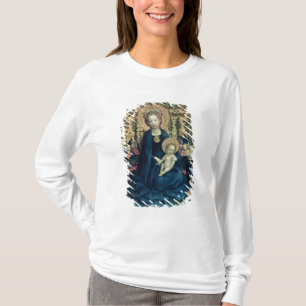 T-shirts O Virgin de Bush cor-de-rosa