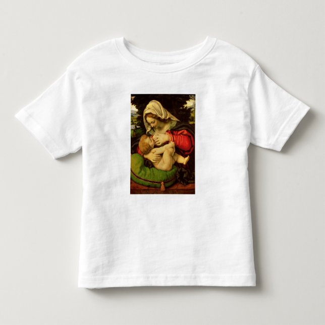T-shirts O Virgin do coxim verde, 1507-10 (Frente)