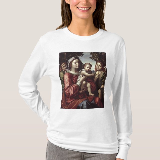 T-shirts O Virgin e a criança (Frente)