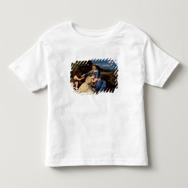 T-shirts O Virgin e a criança com santos, 1532 (Frente)