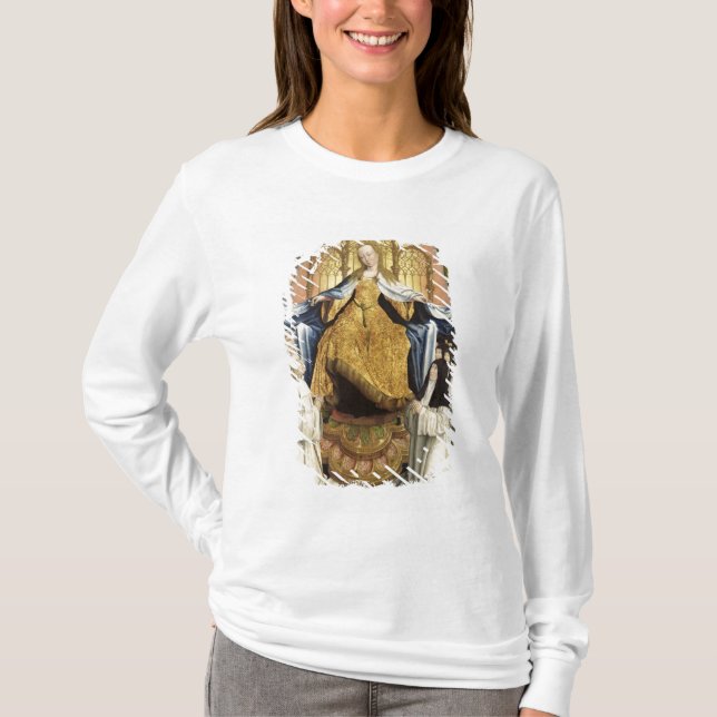 T-shirts O Virgin que protege a ordem de Citeaux (Frente)