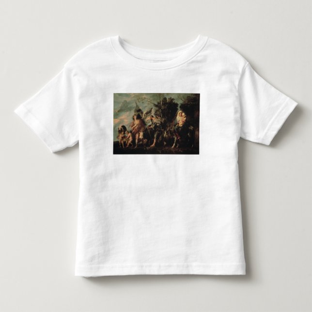 T-shirts O vôo em Egipto, século XVII (Frente)