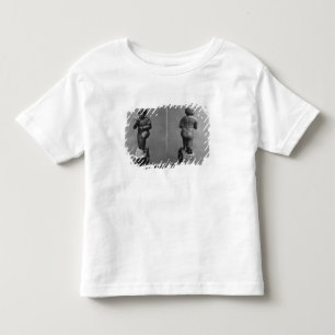 T-shirts O worshipper de Larsa, de parte dianteira e da