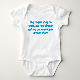 T-shirts O Wrapped do meu tio (azul)