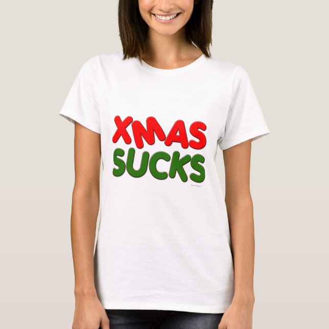 T-shirts O XMAS suga (Frente)