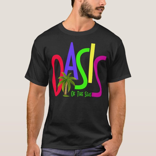 T-shirts Oásis dos mares - ocidentais (Frente)