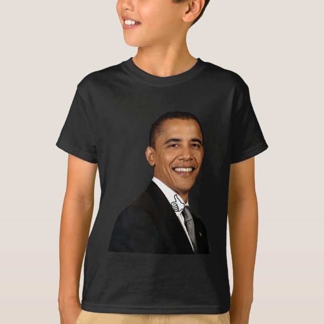 T-shirts Obama, 46º presidente dos EUA (Frente)