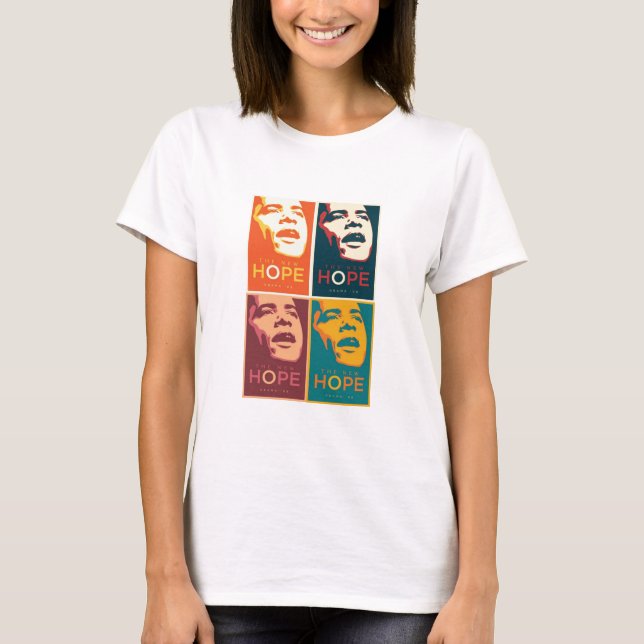 T-shirts Obama 4-Pix Tee (Frente)