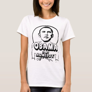 T-shirts Obama é meu ficar em casa