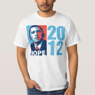 T-shirts Obama NOPE 2012