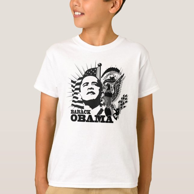T-shirts Obama para o presidente (Frente)