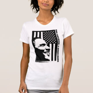T-shirts Obama preto e branco