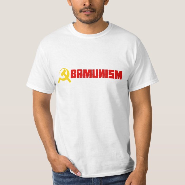 T-shirts Obamunism Bumpersticker (Frente)