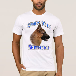 T-shirts Obedeça ao Pastor Alemão