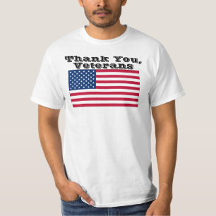 T-shirts Obrigado, veteranos