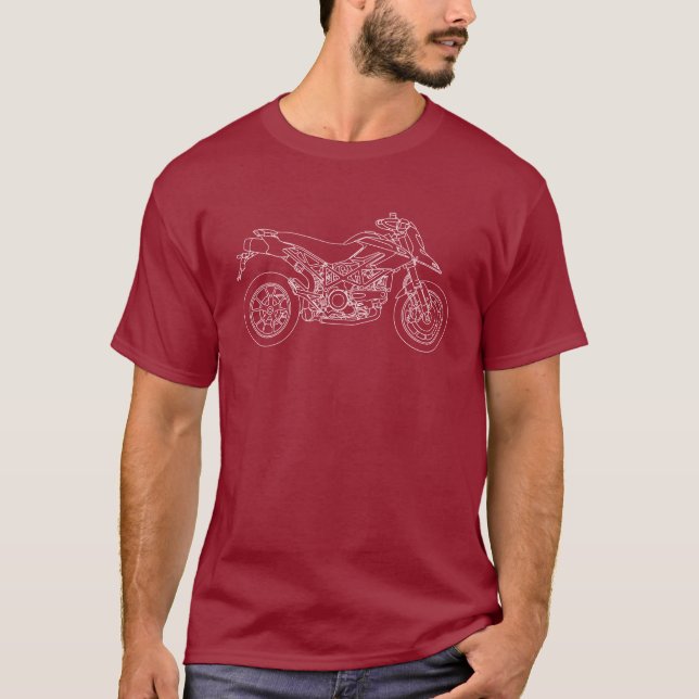 T-shirts Obscuridade de HYPERMOTARD (Frente)