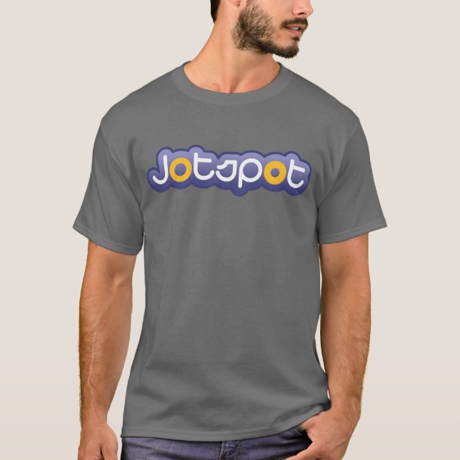 T-shirts Obscuridade de JotSpot - T cinzento (Frente)