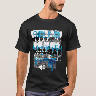 T-shirts Obscuridade do sistema de som