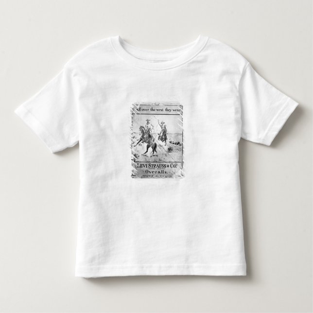T-shirts Observe para Levi Strauss & Co, c.1900 (o litho) (Frente)