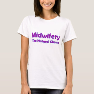 T-shirts Obstetrícia - a escolha natural