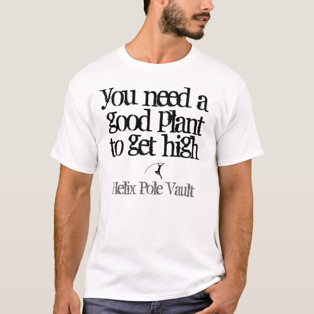 T-shirts Obtenha alto (a hélice) (Frente)