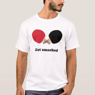 T-shirts Obtenha o sibilo despedaçado Pong