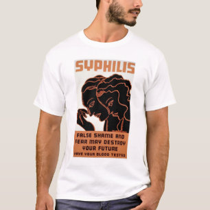 T-shirts Obtenha sua análise de sangue WPA 1938
