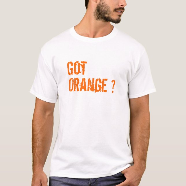 T-shirts Obtido alaranjado? (Frente)