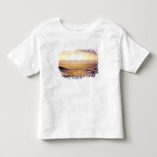 T-shirts Oceano Atlântico no nascer do sol, vista de