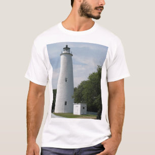 T-shirts Ocracoke, Tshirt do farol de North Carolina