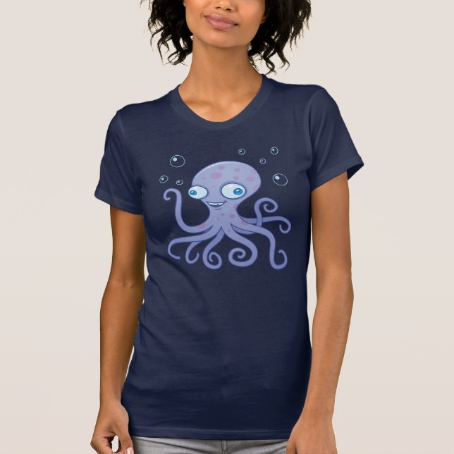 T-shirts Octopus (Frente)