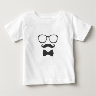 T-shirts Óculos de Hipster do bigode