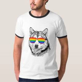 T-shirts Óculos de Sol Wolf Pride
