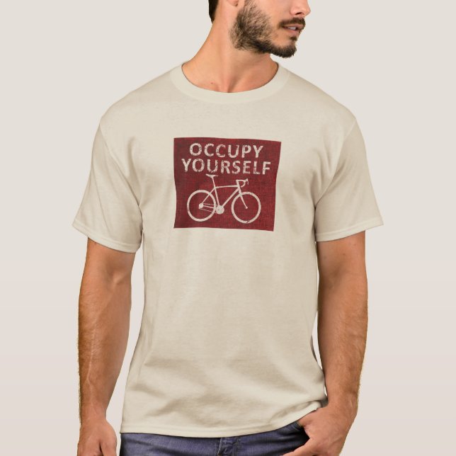 T-shirts Ocupe-se (Frente)