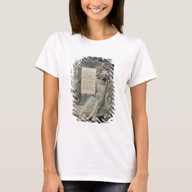 T-shirts Ode à adversidade, de 'Os Poemas de Thomas Cinza, (Frente)