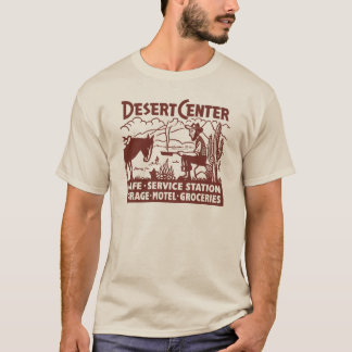T-shirts Oeste velho Center do deserto da rota 66 do