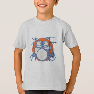 T-shirts Offset do jogo do cilindro