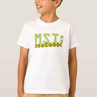 T-shirts Oficial MSI: O logotipo caçoa o T