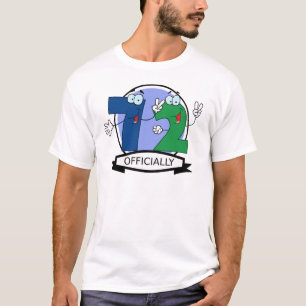 T-shirts Oficialmente bandeira de 72 aniversários