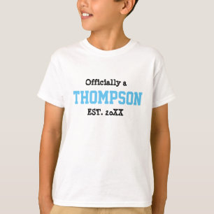 T-shirts Oficialmente uma Família - Adote Foster - Nova Cr