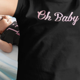 T-shirts Oh Baby Personalizado Rosa Menina