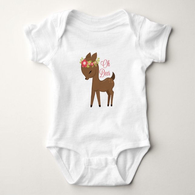 T-shirts "Oh Bodysuit do tutu dos cervos" (Frente)