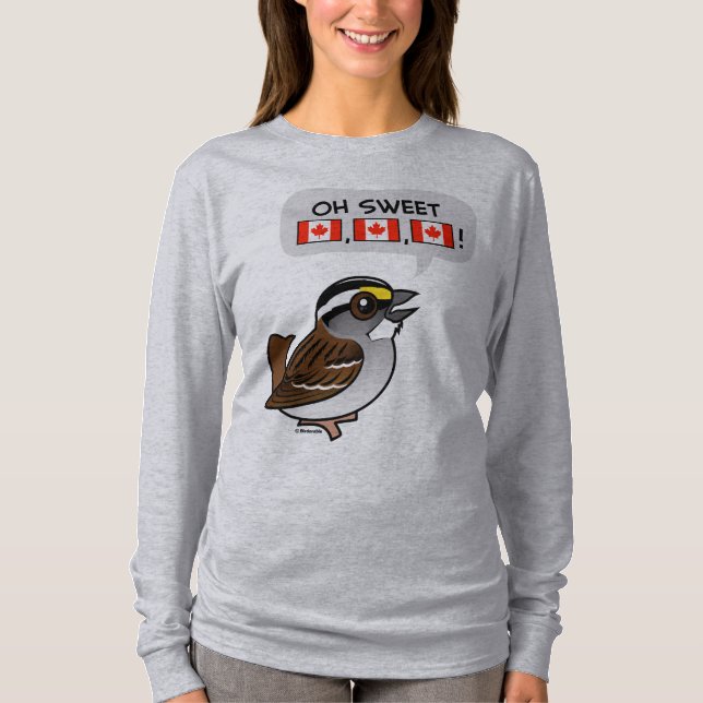 T-shirts Oh Canadá doce (Frente)