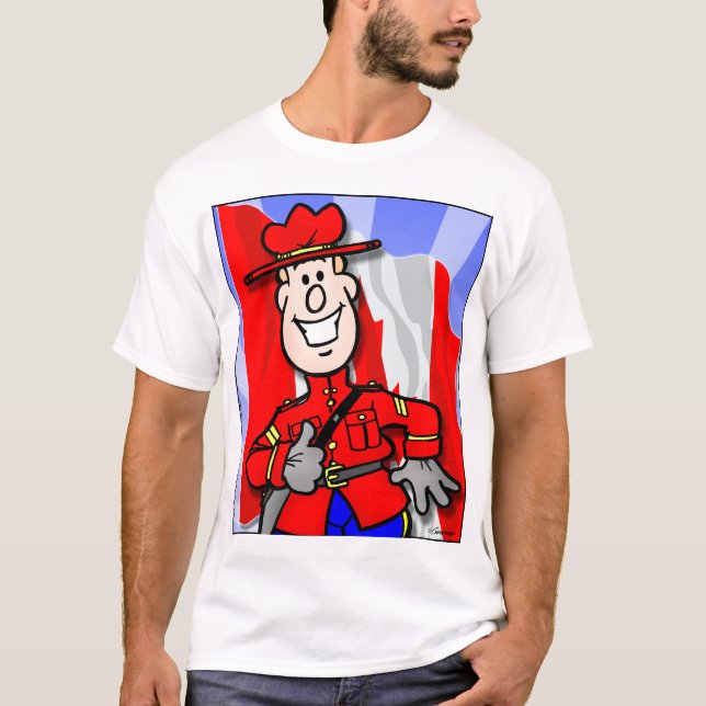 T-shirts Oh Canadá ÉH! (Frente)