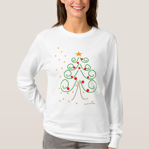 T-shirts Oh Hoodie da árvore de Natal