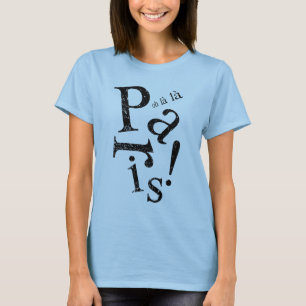 T-shirts Oh la Paris do la